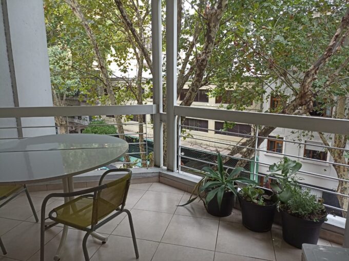 Monoambiente con balcon terraza en Palermo/ Almagro