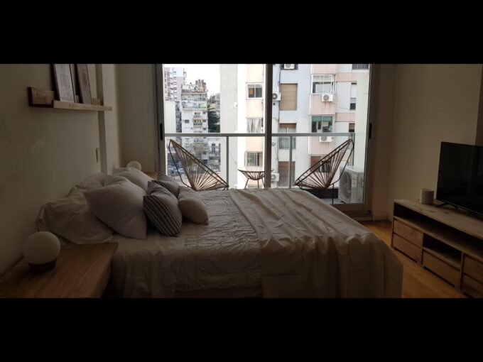 Monoambiente con balcon en Palermo