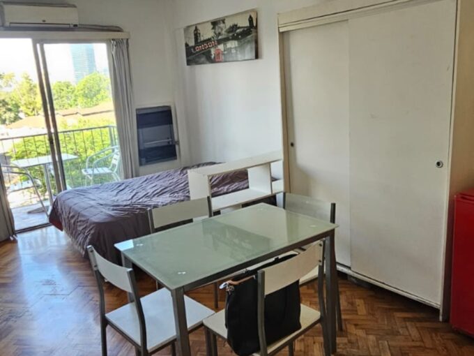 Monoambiente en Las Cañitas