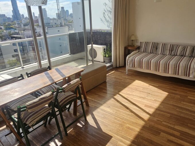 Monoambiente en Palermo con balcon aterrazado y amenities