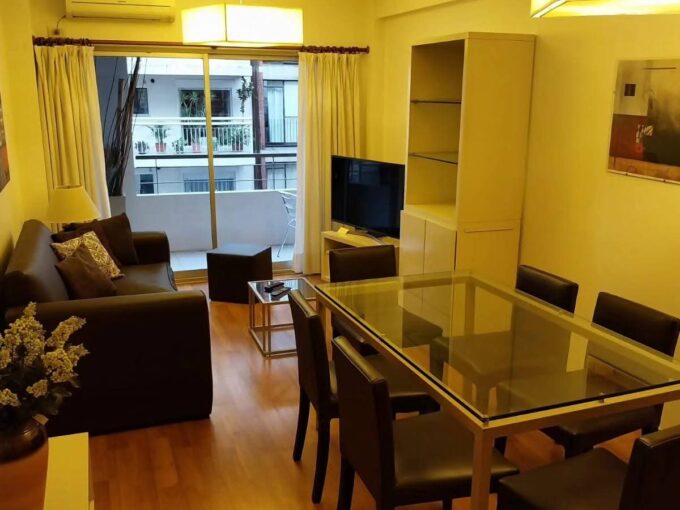 Recoleta 3 ambientes amueblados con amenities
